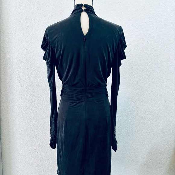 NWT Jonathan Simkhai Standard “Remy” mock neck mini dress - Picture 3 of 11